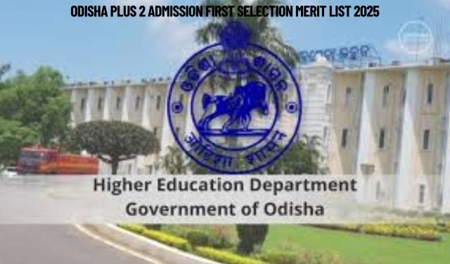 Plus 2 Admission First Selection Merit List
