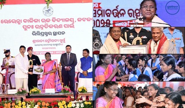 Prez Murmu Ravenshaw visit