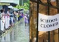 Odisha School Closures Rainfall Alert