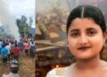 FM College student Soumyashree cremation