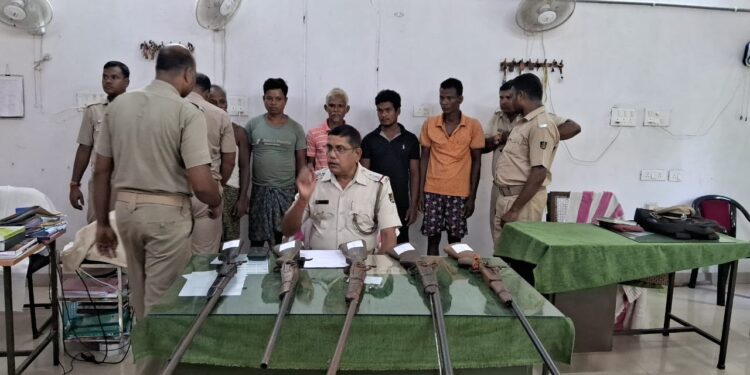 Illegal country-made guns seized in Angul
