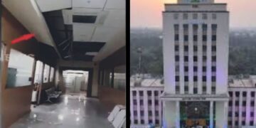 BMC ceiling collapse