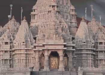 Hindu temple vandalism in US