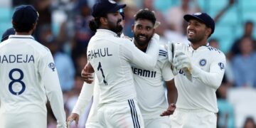 India Poised for Victory as Day 3 Ends with Edge at The Oval