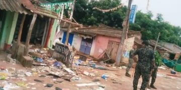 Khordha market dispute