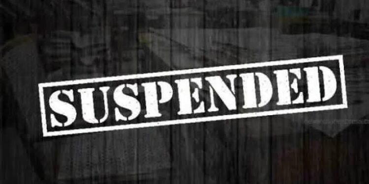 Suspended