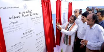 Dharmendra Pradhan Dedicates Tata Steel Foundation’s Community Initiatives in Angul and Dhenkanal