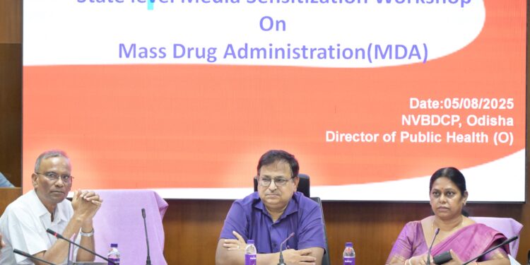 Filaria elimination campaign Odisha
