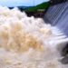 Hirakud Dam floodwater discharge