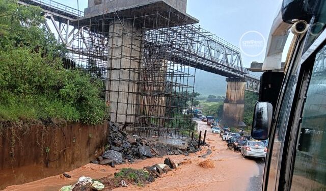 Laxmipur bridge flood
