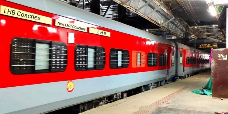 LHB Coaches Bhubaneswar–Junagarh Express