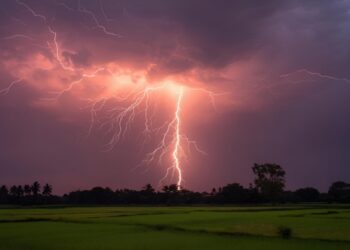 Lightning Strikes Ganjam