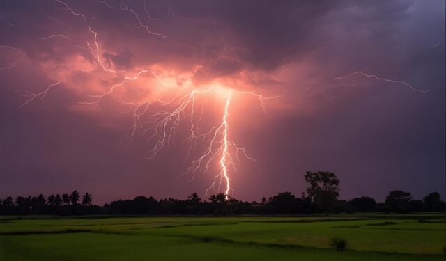 Lightning Strikes Ganjam
