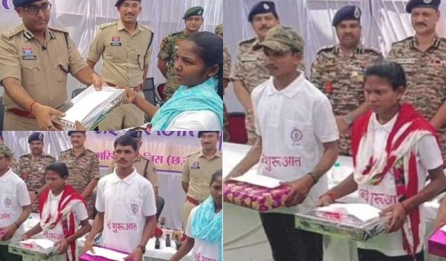 Maoist surrender in Chhattisgarh
