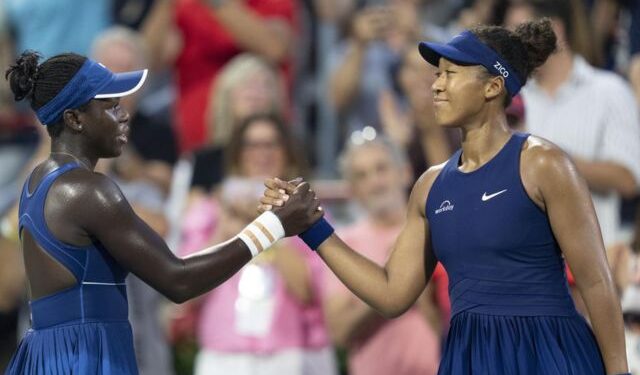 Osaka Mboko Cincinnati Open withdrawal