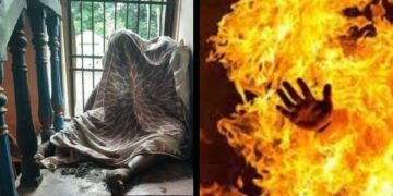 Plus 3 student burnt alive Kendrapara