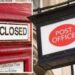 Odisha Post Offices Closed
