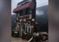 Manali Sher-e-Punjab restaurant flood destruction