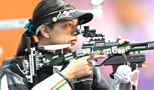 India wins gold in women’s 50m rifle team event