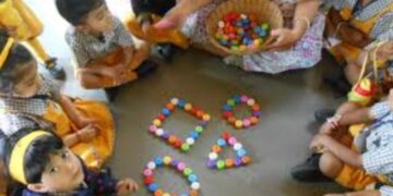 Free uniforms for Shishu Vatika children