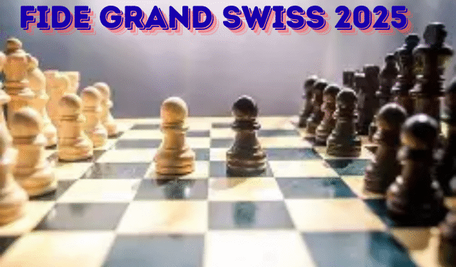 FIDE Grand Swiss 2025 Indian chess results