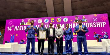 Odisha Police Wushu medals