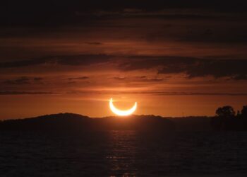Partial solar eclipse