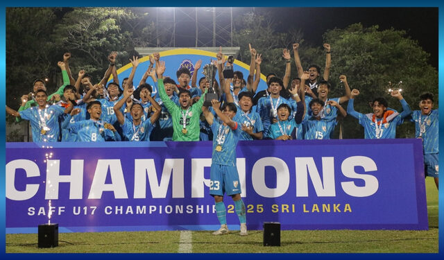 India SAFF U17 Champions