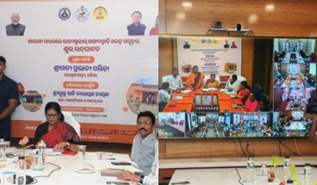 Odisha Anganwadi Centres inauguration
