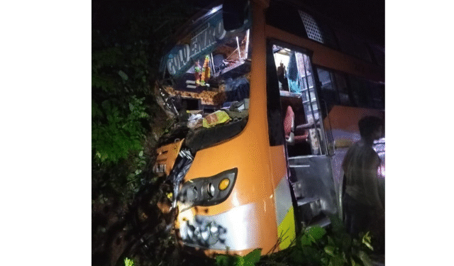 Rayagada bus accident NH-326