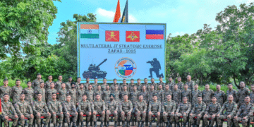 Indian Armed Forces ZAPAD 2025 Russia