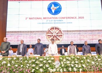 Second National Mediation Conference Kicks Off in Bhubaneswar: Leaders Push for Dialogue Over Disputes
