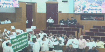 Odisha Assembly Chaos