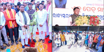 Odisha 75 lakh tree plantation Modi birthday