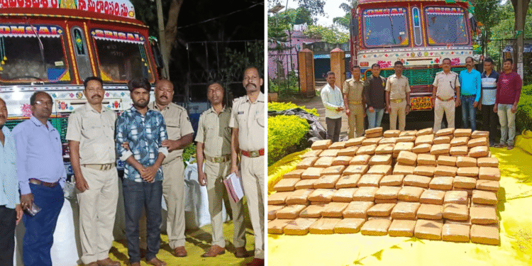 Cannabis smuggling in Koraput