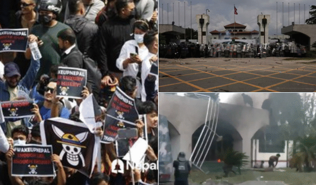 Nepal Gen-Z protests social media ban