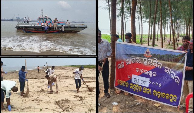 Odisha Police Coastal Clean-Up Day 2025