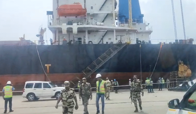 Chinese sailor death Paradip Port