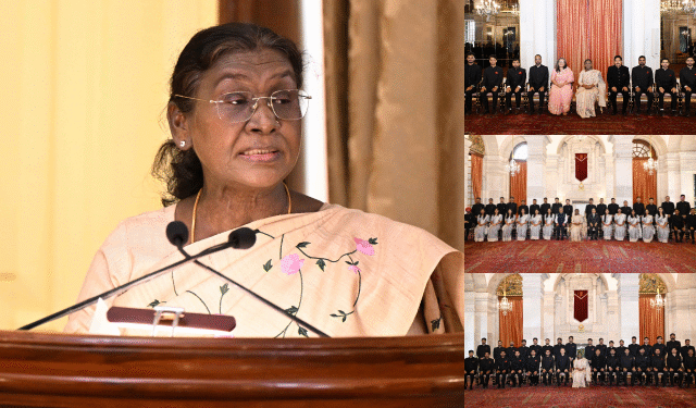 President Murmu Civil Service Probationers