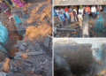 Gas leak fire in Puri village