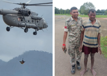 Saberi River helicopter rescue Irma Sodi