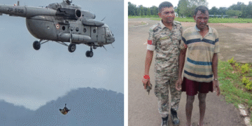 Saberi River helicopter rescue Irma Sodi