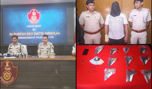 Illegal Arms Seizure Bhubaneswar