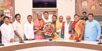 Shree Mandir Committee meets Odisha CM