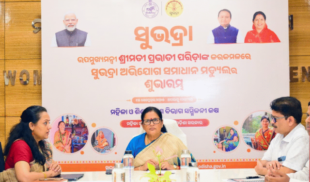 Subhadra Grievance Redressal Module Odisha