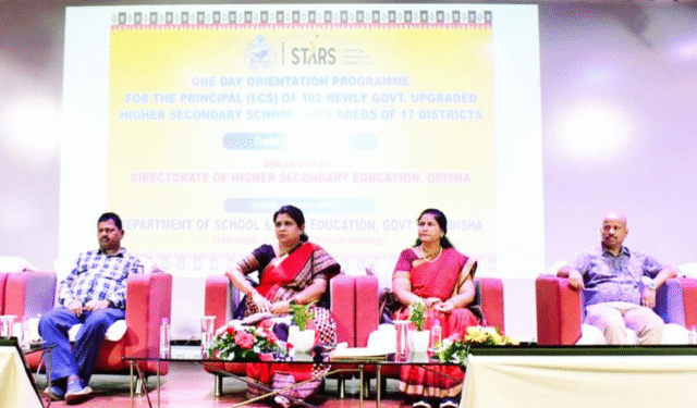 Odisha higher secondary principals orientation 2025