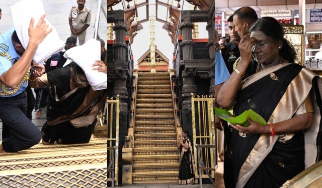 Droupadi Murmu Sabarimala visit
