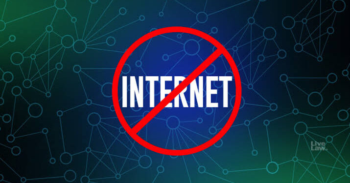 Internet suspended