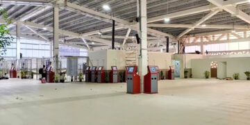 Passenger holding areas