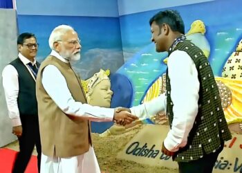 Odisha maritime heritage sand art